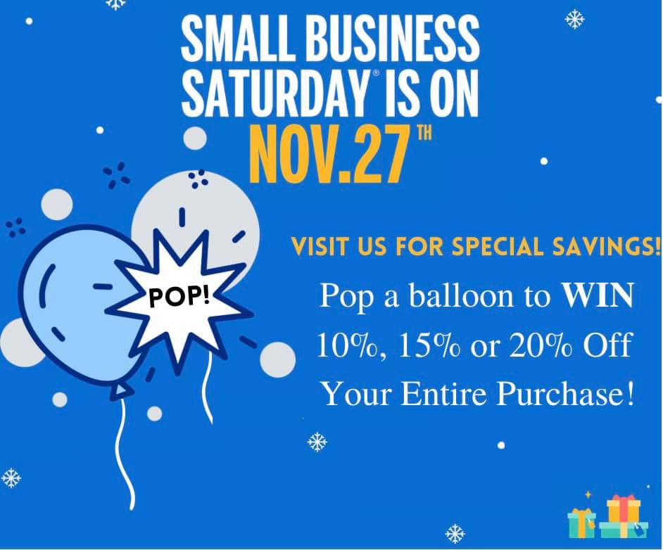 Celebrate Small Business Saturday at Swedes @ Swedes Jewelers