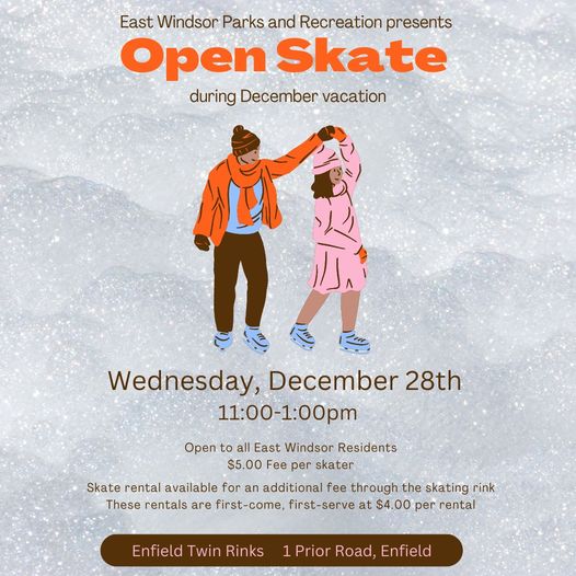 Open Skate for EW Residents @ Enfield Twin Rinks 