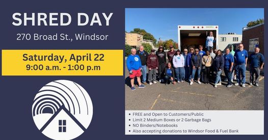 Shred Day @ Windsor Federal Main Office 