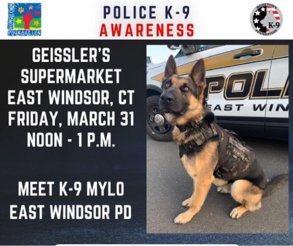 K9- Mylo Meet & Greet @ Geissler's Plaza