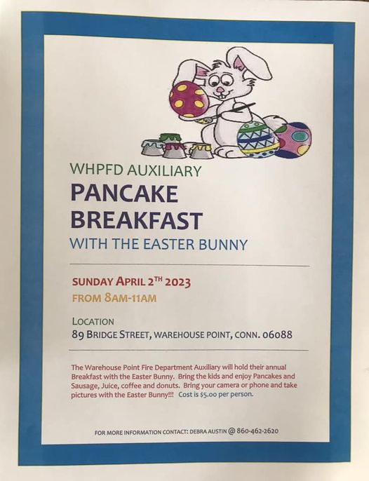 Pancake Breakfast with Easter Bunny @ Fire House