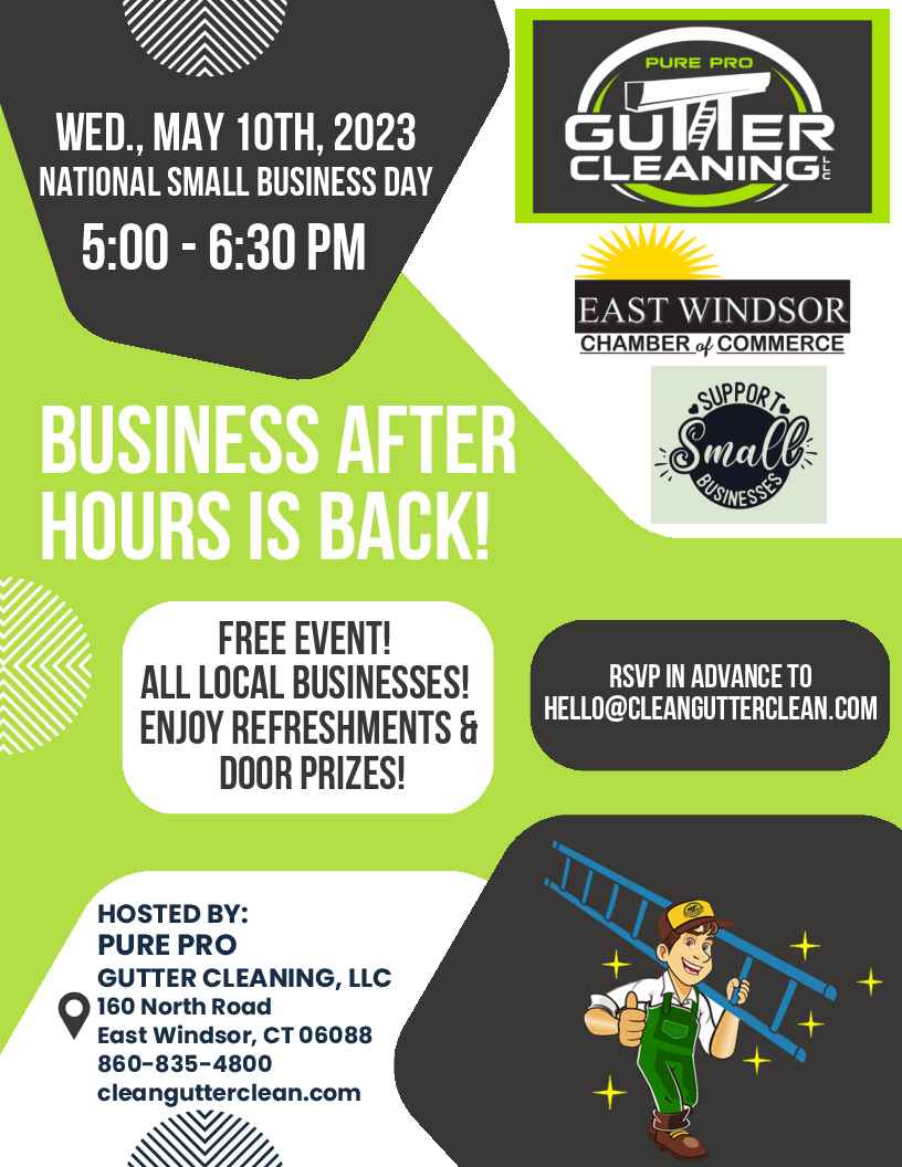 National Small Business Day Celebration @ Pure Pro Gutter Cleaning