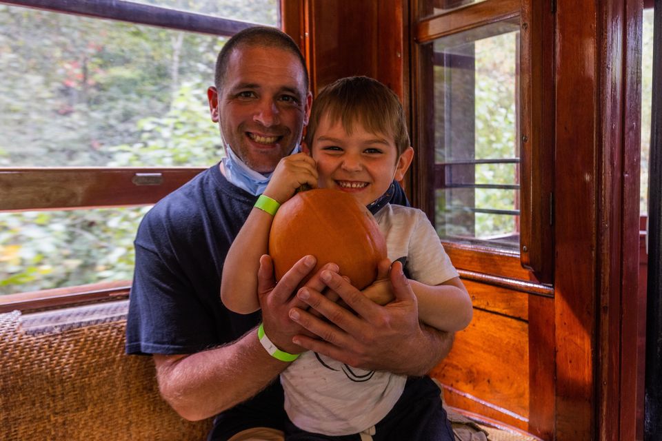 Pumpkin Patch Trolley @ CT Trolley Museum